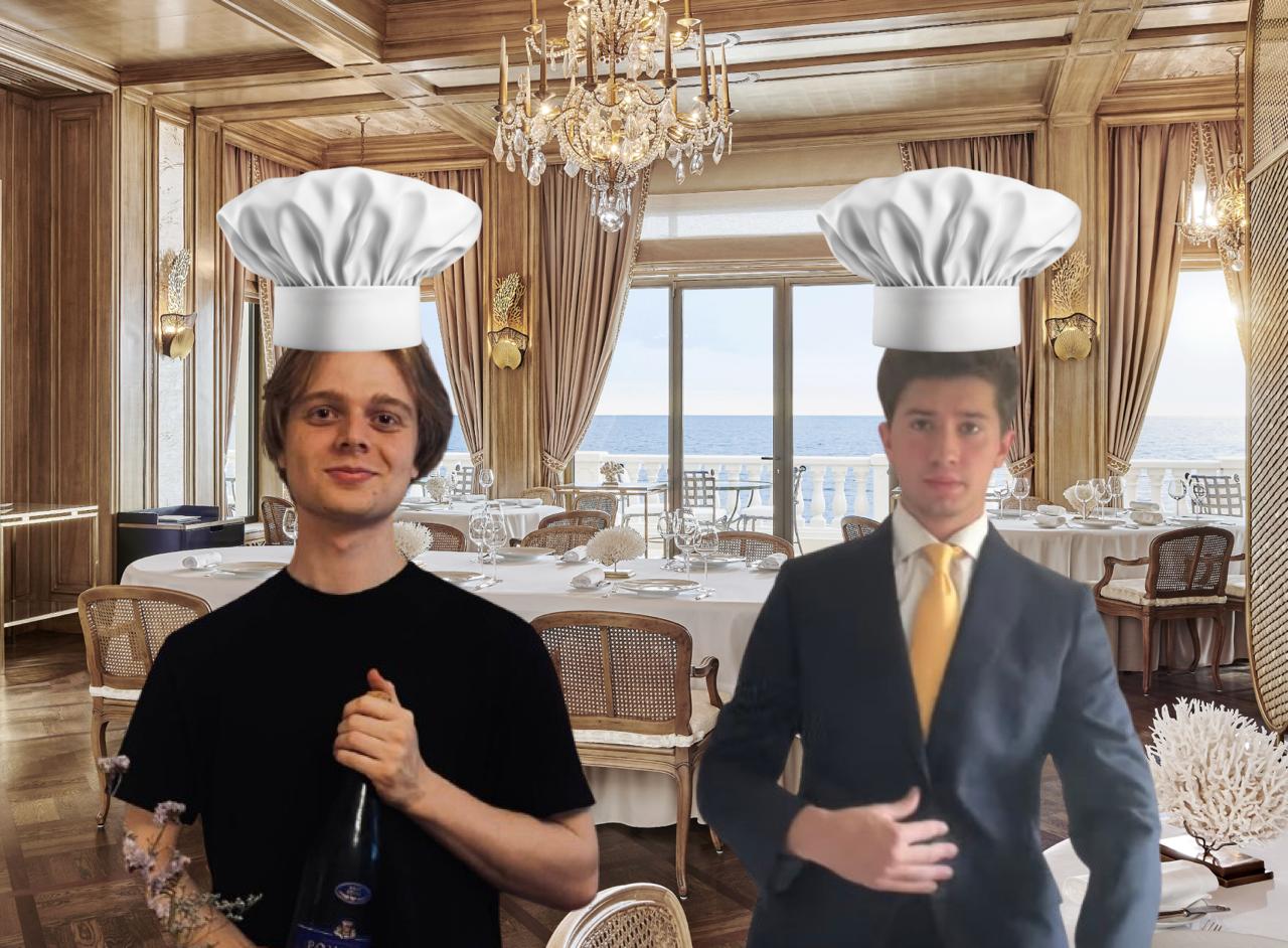 Chefe Isaac and Chefe Luca ganharam estrela Michelin pelo seu bacalhau
