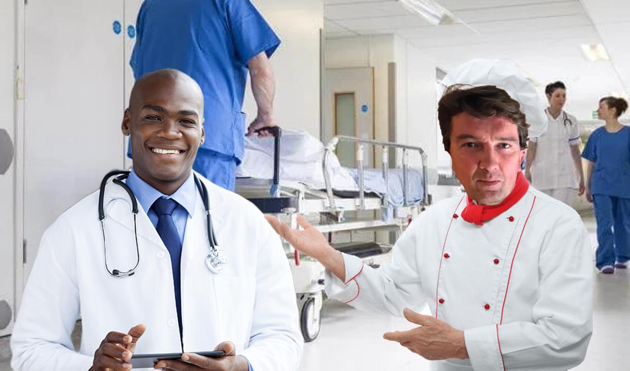 Médicos afirmam contaminação na comida do Chefe Olivier Bonamici - “Suspeitamos que tenha sido a causa da pandemia do Covid-19”